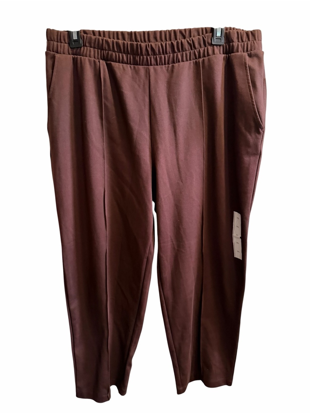 A new day brown cropped ankle pants size xxl nwt
